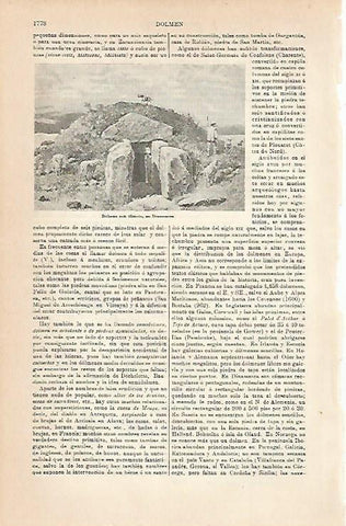 LAMINA ESPASA 3100: Dolmen con tumulo en Dinamarca