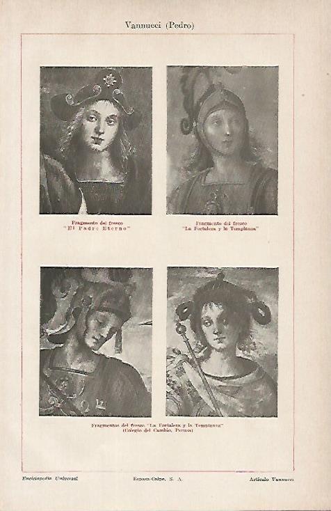 LAMINA ESPASA 4864: Frescos por Vannucci