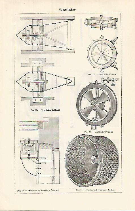 LAMINA ESPASA 17517: Ventilador