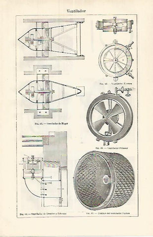 LAMINA ESPASA 17517: Ventilador