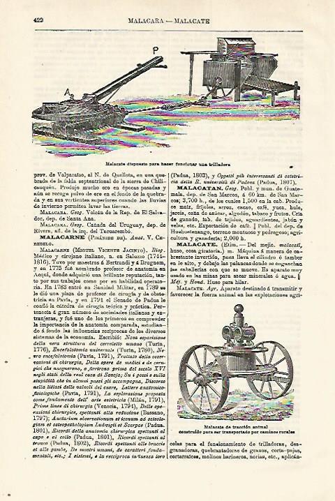 LAMINA ESPASA 18542: Malacates
