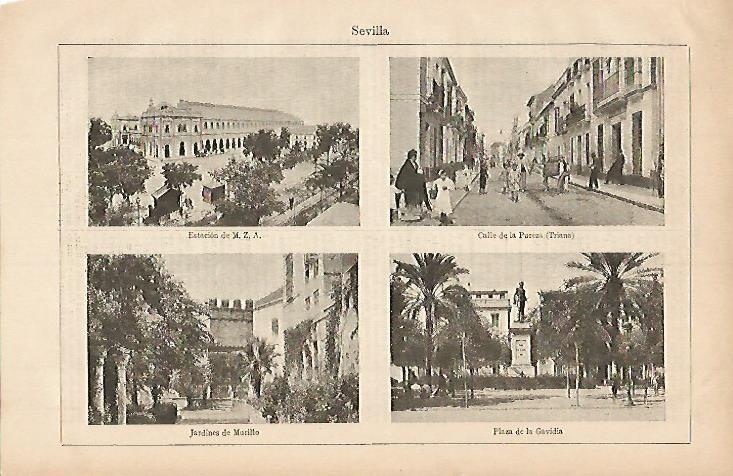 LAMINA ESPASA 572: Lugares de Sevilla