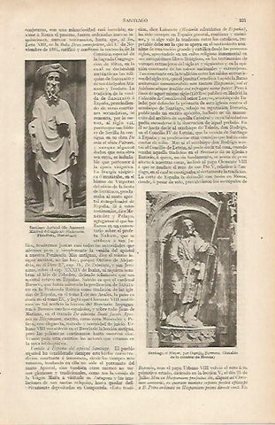 LAMINA ESPASA 19472: Santiago el Mayor