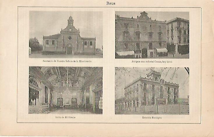 LAMINA ESPASA 1060: Reus Tarragona
