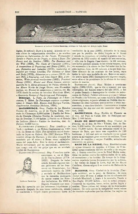 LAMINA ESPASA 9689: Cardenal Bainbridge arzobiso de York
