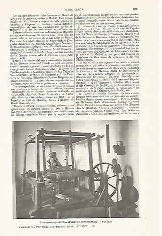 LAMINA ESPASA 13479: Museo Folclorico de Ripoll (Girona)