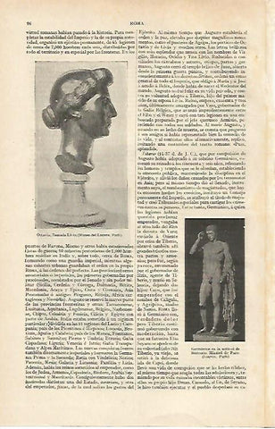 LAMINA ESPASA 16888: Busto de Livia
