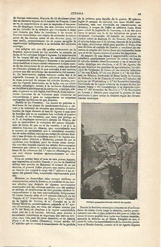 LAMINA ESPASA 21447: Soldado granadero de Francia