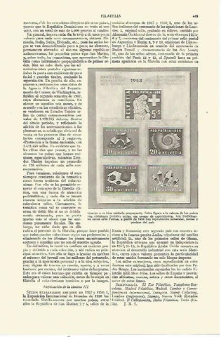 LAMINA ESPASA 21643: Sellos de Suiza de 1958