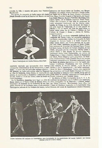 LAMINA ESPASA 13342: Merce Cunningham y su compañia