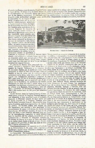 LAMINA ESPASA 24377: Palacio de Justicia en Buenos Aires