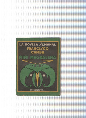 La Novela semanal num. 156: Mimi Magdalena