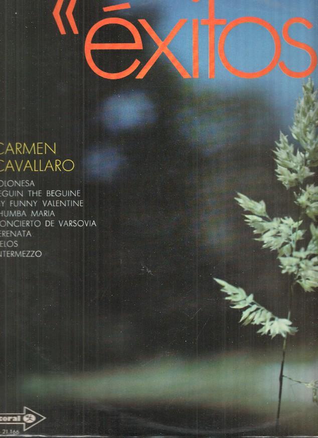 LP: Exitos - Carmen Cavallaro, piano