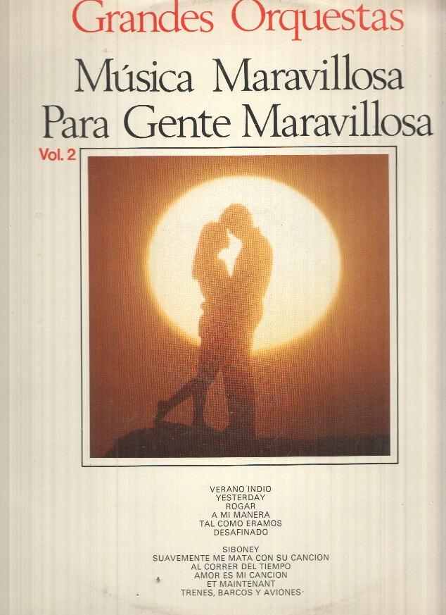 LP: Grandes Orquestas, Musica Maravillosa para Gente Maravillosa, Vol. 2