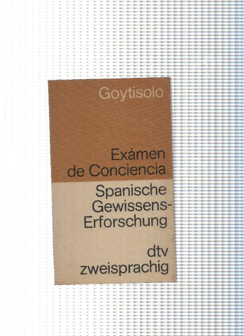 Exmen de conciencia - Spanische Gewissens Erforschung ( edicion bilingue español-aleman )