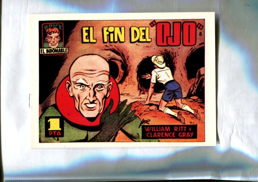 Facsimil: Brick el indomable (Brick Bradford): El fin del ojo
