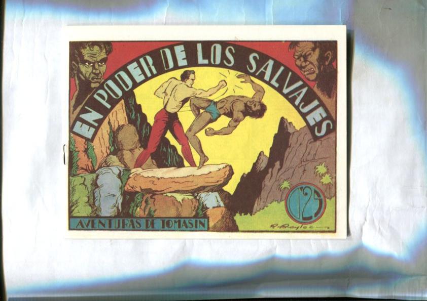 Facsimil: Aventuras de Tomasin (Beyloc): En poder de los salvajes