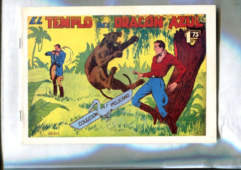 Facsimil: Coleccion Pelicano: El templo del Dragon Azul