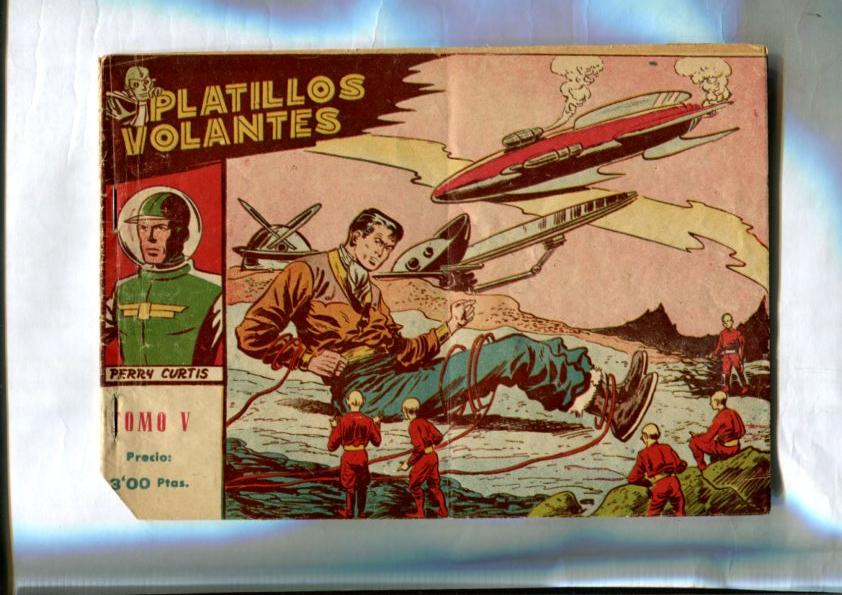 Platillos Volantes albumes, original, tomo V (numerado 1 en trasera)