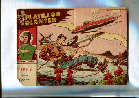 Platillos Volantes albumes, original, tomo V (numerado 1 en trasera)