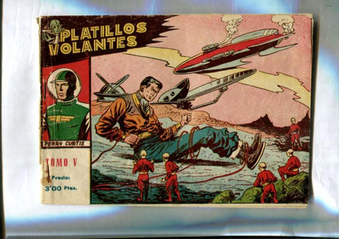 Platillos Volantes albumes, original, tomo V (numerado 2 en trasera)