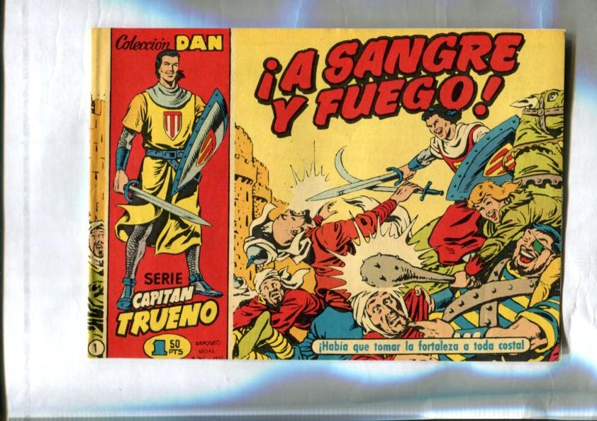 Facsimil numeros 1: El Capitan Trueno: A sangre y fuego