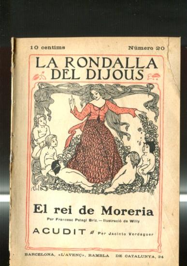 La rondalla del dijous numero 20: El rei de moreria (Francesc pelagi briz, ilustracio de Willy), Acudit de Jacinto Verdaguer