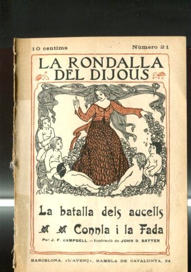 La rondalla del dijous numero 21: La batalla dels aucells, Connla i la fada