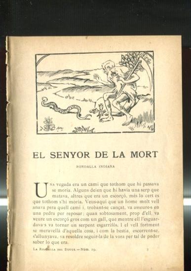 La rondalla del dijous numero 29: El senyor de la mort