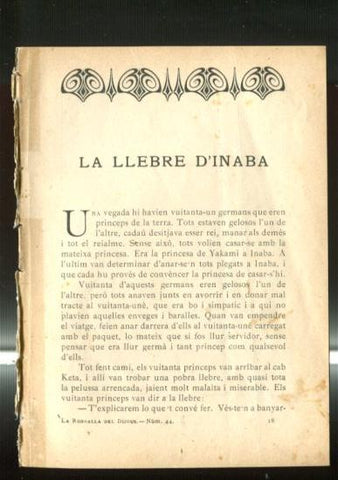 La rondalla del dijous numero 44: La llebre d'inaba