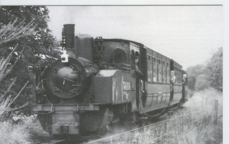 Postal 012772: FC de Utrillas-Zaragoza, locomotora de vapor 020T
