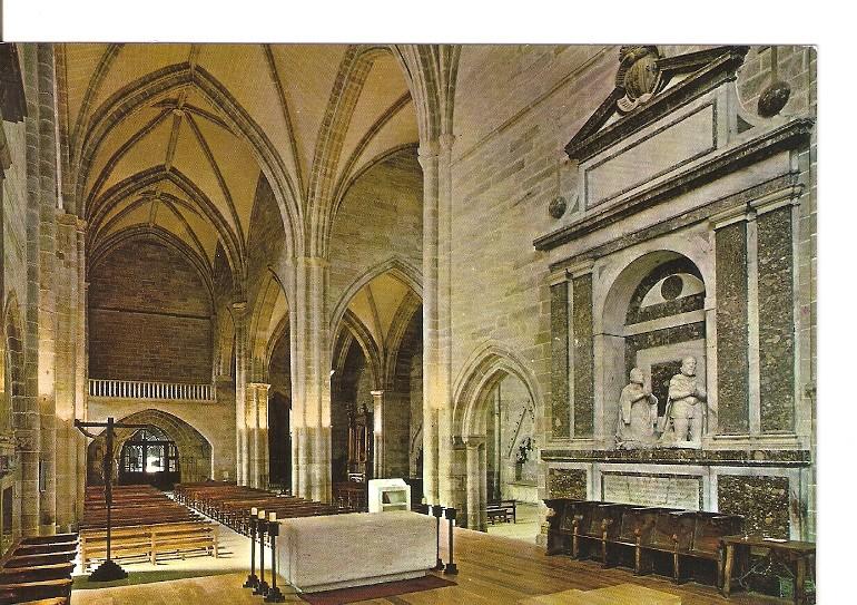 Postal 020222 : Colegiata de San Miguel. Aguilar de Campoo - Palencia