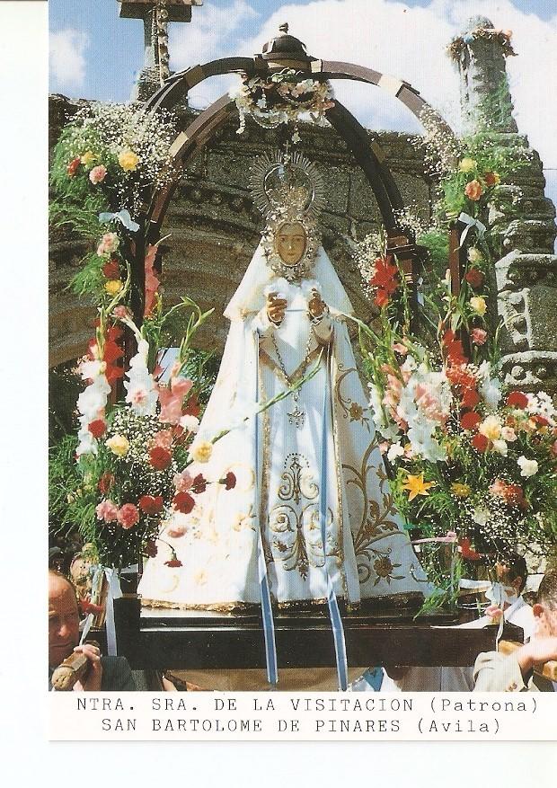 Postal 027173 : Ntra. Sra. De la Visitacion (Patrona), San Bartolome de Pinares (Avila)