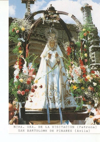 Postal 027173 : Ntra. Sra. De la Visitacion (Patrona), San Bartolome de Pinares (Avila)
