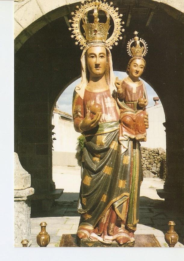 Postal 027191 : Ntra. Sra. De la Nueva. Patrona de Solana, La Zarza y Mazalinos (Avila)