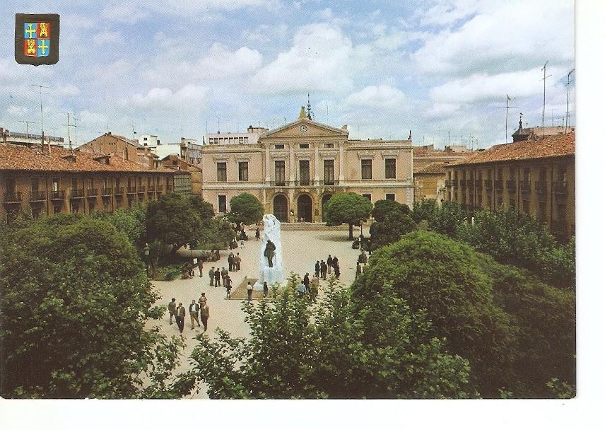 Postal 033741 : Palencia. Plaza Mayor