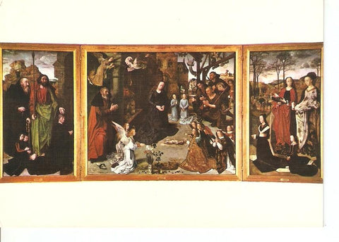 Postal 035154 : Firenze. Galleria Uffizi. Trittico Portinari