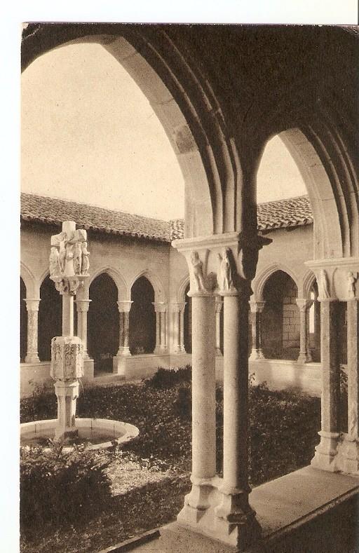 Postal 036171 : The Cloister. General view. The Metropolitan Museum of Art - The Cloisters