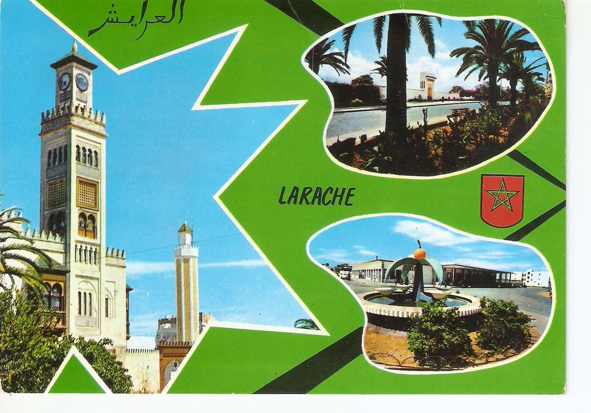 Postal 037642 : Larache. Vistas diversas