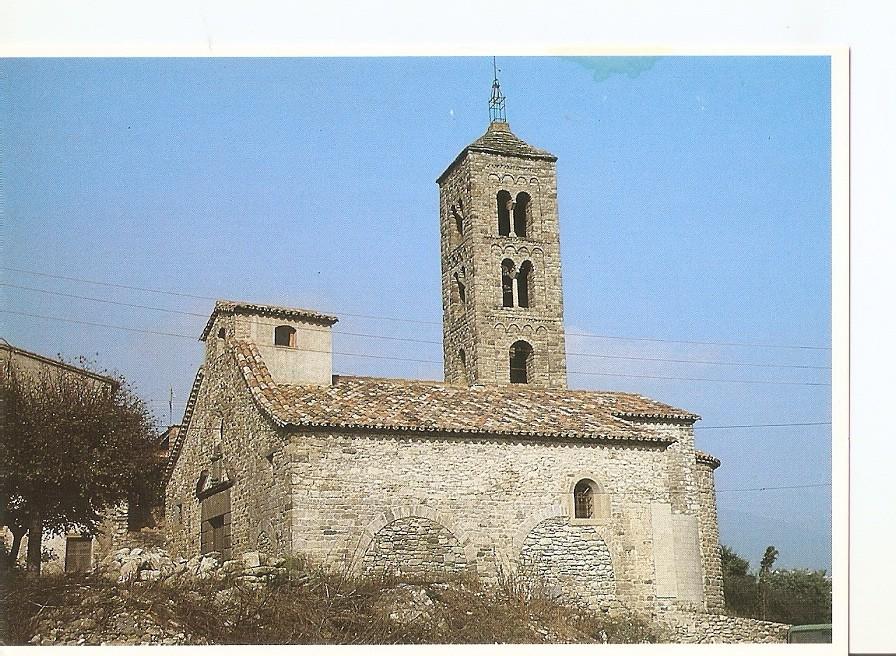 Postal 039094 : Esglesia de Sant Vicenç de Torello. Osona