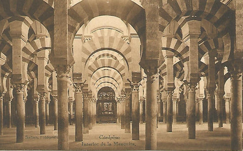Postal 50455: CORDOBA - Interior de la Mezquita