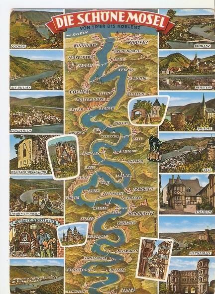 Postal 046859 : Die scone Mosel von Koblenz bis Trier