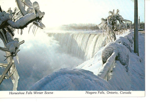 Postal 037533 : Horseshoe Falls Winter Scene. Niagara Falls Ontario - Canada