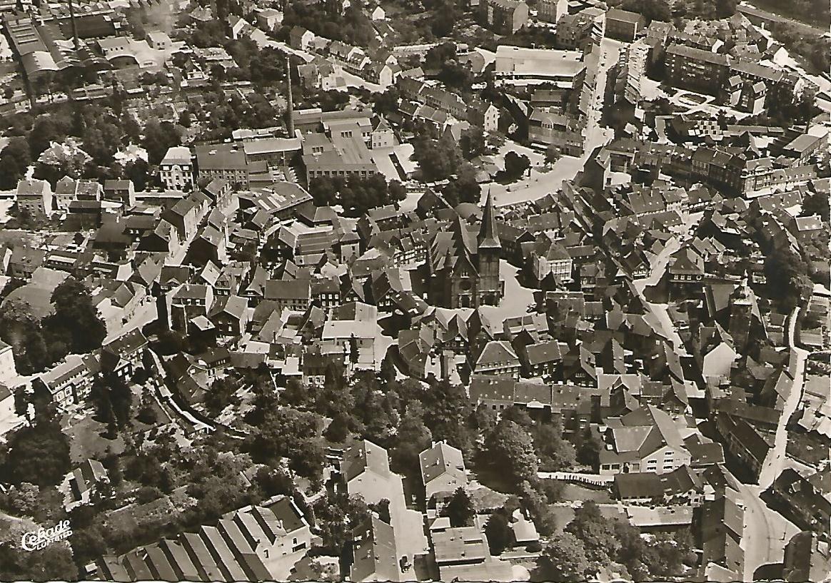 Postal 50613: METTMANN - Vista aerea
