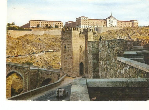 Postal 048096 : Toledo. Puente de Alcantara y Academia de Infanteria