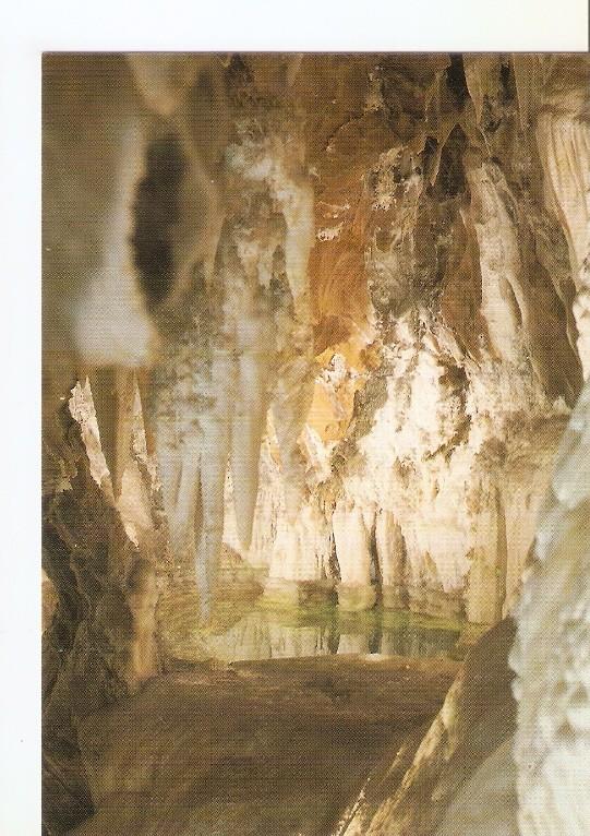 Postal 049411 : Aracena (Huelva). Gruta de las Maravillas. Lago Azul