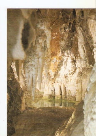Postal 049411 : Aracena (Huelva). Gruta de las Maravillas. Lago Azul