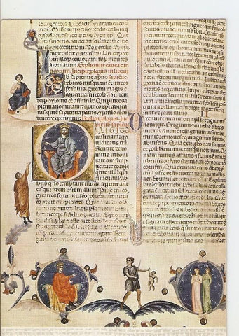 Postal 021793 : Biblia Carlos V, siglo XIV, catedral Gerona
