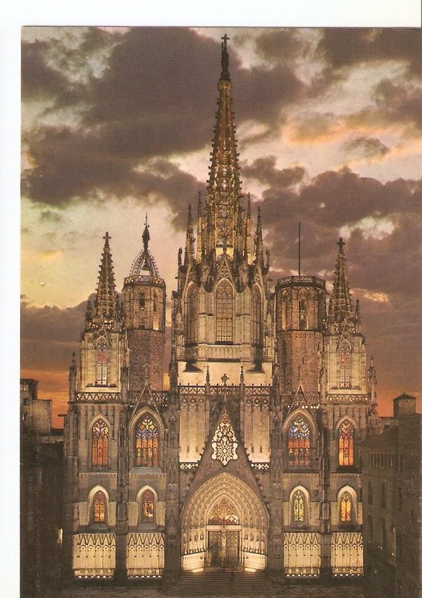 Postal 035292 : Barcelona. La Catedral