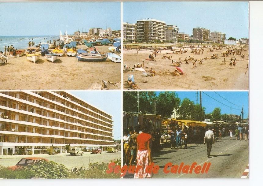 Postal 036721 : Costa Dorada - Tarragona. Segur de Calafell. Diversos aspectos de la villa